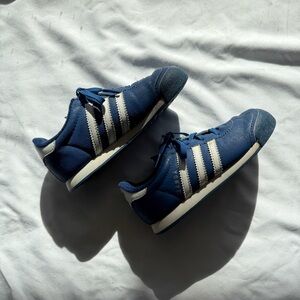 Adidas Samoa Bright Blue Kids Colorful Sneaker